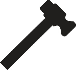 Hammer icon tool free vector the file