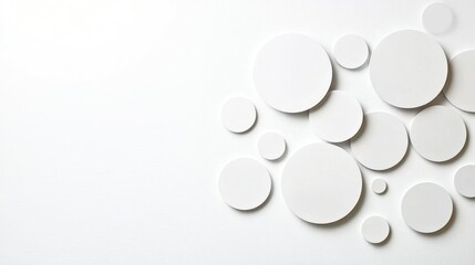 Abstract Geometric Circle Pattern Design