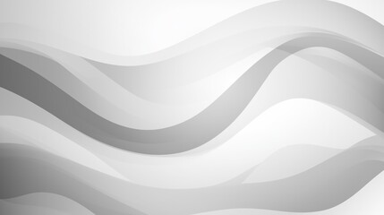 Fototapeta premium Graphic design background with modern soft curvy waves background design with light gray, dim gray and dark gray color. can be used as card, wallpaper or background texture