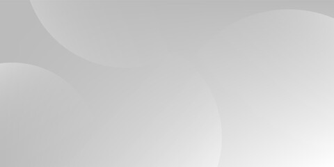 A minimalist abstract background featuring overlapping curves and circular shapes in various shades of gray, creating a smooth gradient and subtle depth