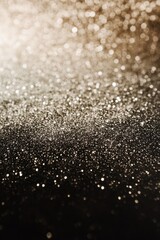 Abstract sepia grainy background with white gradient noise texture