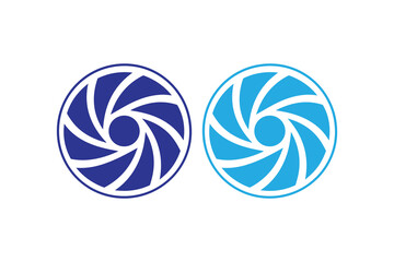 camera shutter frame icon vector silhouette isolated in white background