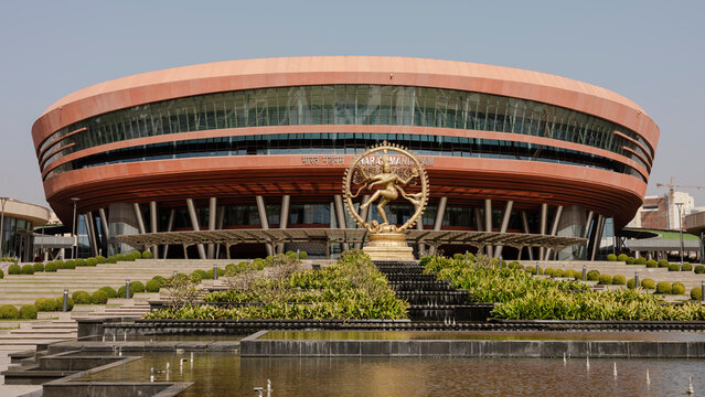 Bharat Mandapam is a convention centre located in New Delhi, India.	
