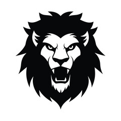 lion head vector illustration