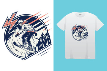 Naklejka premium skull Japanese with moon illustration for t shirt design