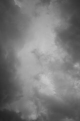 abstract black and white clouds
