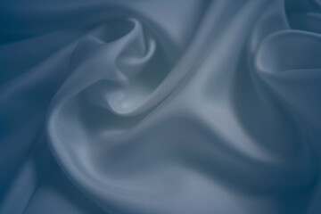 abstract background, a wallpaper, fabric waves, color gradient, silk, satin Kashmir Blue white gradient