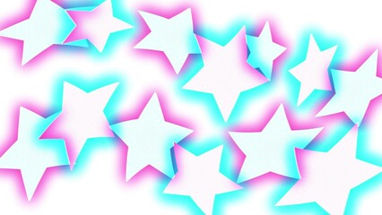 Colorful Star Pattern, abstract star background for screensaver