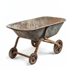 Vintage Wheelbarrow for Decorative Purposes