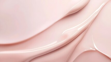 Soft fluid and sensual pink abstract background with delicate sheer and luminous textures evoking a feminine elegant and luxurious aesthetic