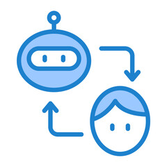 Human Ai Interaction Icon