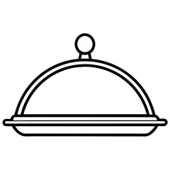 Modern Line Art Serving Tray Concepts