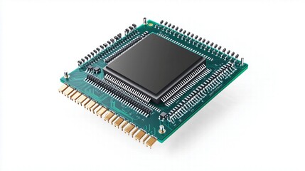 Microchip and computer technology.