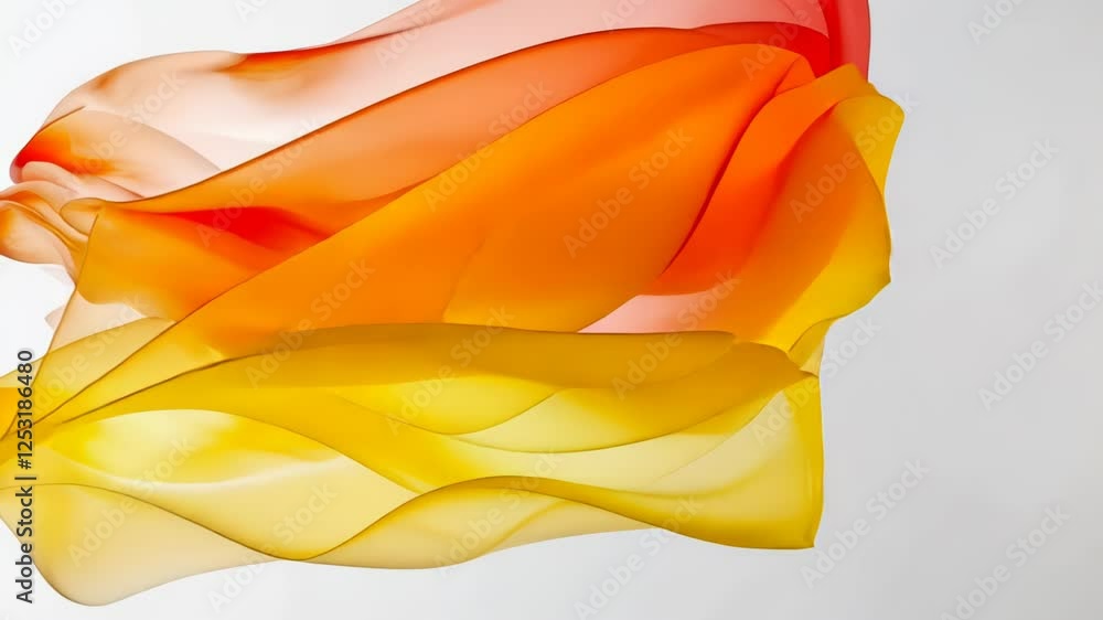 Poster vibrant hues swirl together in a dance of color and light in an artistic display of creativity and i