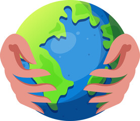 Earth Day Illustration