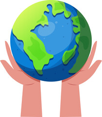 Earth Day Illustration