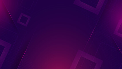 Pink and blue glowing neon gradient it geometrical shapes background design