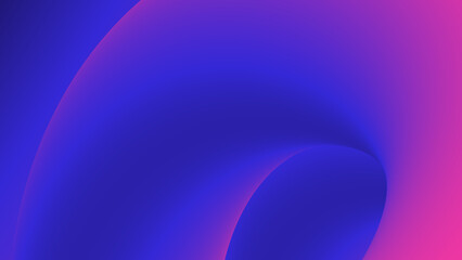 Abstract pink and blue gradient radial wave background design