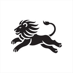 vector illustration of a lion