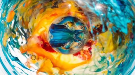 Dreamy Underwater Eye