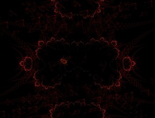 Imaginatory fractal abstract background Image