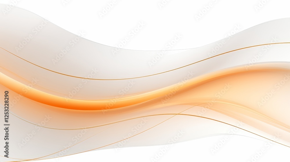 Poster elegant gold thread gradient design transitioning from dense to sparse for a modern aesthetic