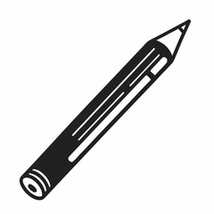 Fototapeta premium Pencil icon Simple illustration of pencil vector for web design (3)