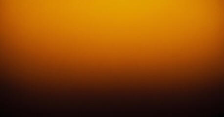 Grainy gradient background in orange, yellow and black colors. Noise texture. abstract orange yellow black gradient. background design. colorful background with space for design. banner, poster,yellow
