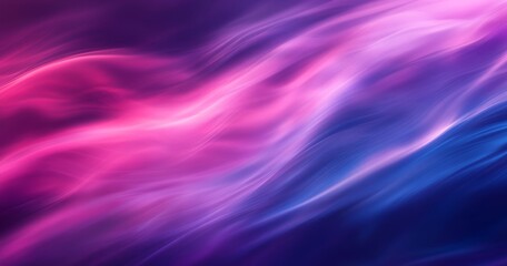 Obraz premium Abstract Purple and Blue Swirling Energy Flow