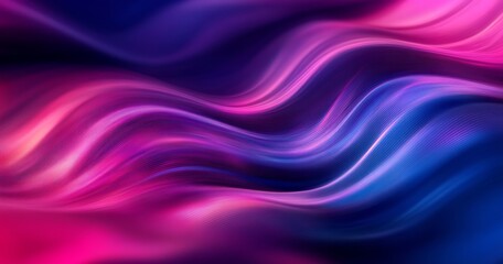 Obraz premium Abstract Purple and Blue Swirling Wave Background