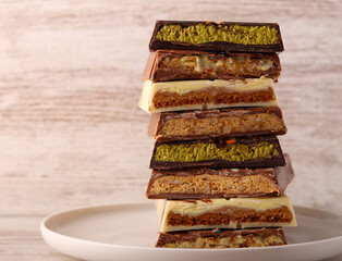 trendy Dubai chocolate
