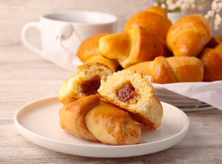 jam filled crescent rolls