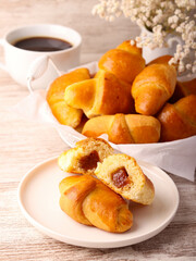 jam filled crescent rolls