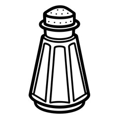 Salt Shaker Monoline Artwork