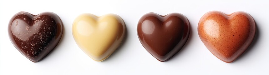 Perfect for gifting or indulging, these delicious chocolate hearts are ideal for Valentine's Day or romantic occasions