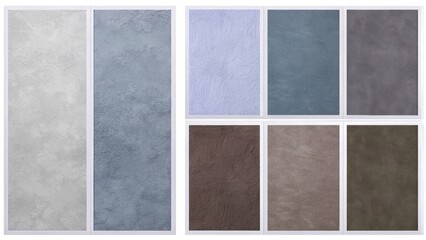 set of grunge textures, matte colors for walls wallpapers, matte colors types