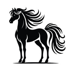 Graceful Horse Silhouette