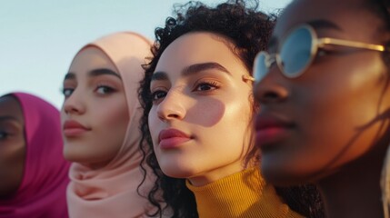 Obraz premium Diverse Group of People Celebrating Unity and Culture Together