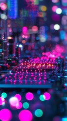 An AI-enhanced microscope that automatically scans and recognizes cancer cells in tissue samplesA microscope equipped with AI technology that autonomously scans and identifies cancer cells in tissue