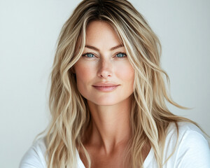 Fototapeta premium close up portrait of a woman
