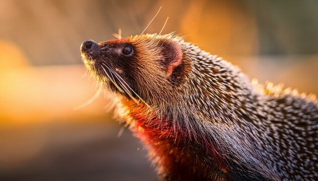 close up of urechis unicinctus