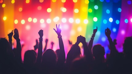 Diverse Individuals Dancing and Celebrating Together at Event