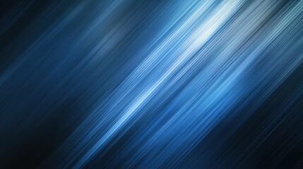 Abstract blue diagonal lines, varying shades. Perfect background for tech, speed, or motion concepts.