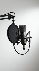 Studio Microphone: Professional Recording Setup for Podcasting, Singing & Voiceovers. Gear up with Pop Filter & Boom Arm!