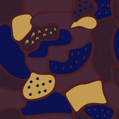 Abstract trendy creative universal pattern. Hand drawn  design. Vector seamless pattern