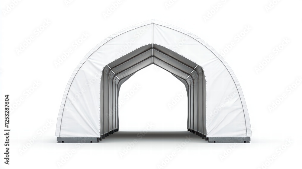 Poster the gateway: a crisp, clean image capturing the essential design and architectural elegance of a lar
