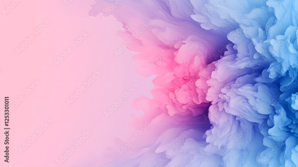Aufkleber soft gradient backdrop with ample copy space for promotional use
