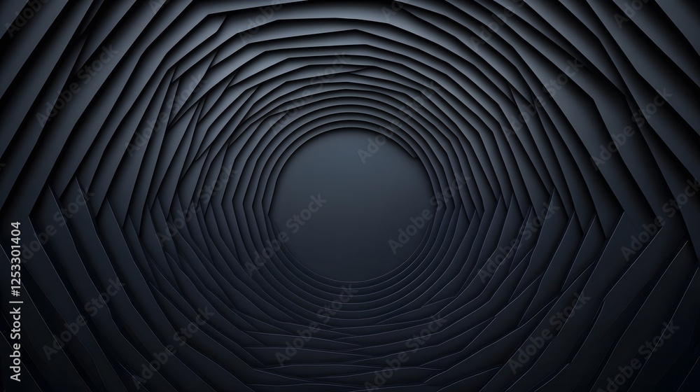 Poster striking minimalistic dark gray gradient with diagonal lines design