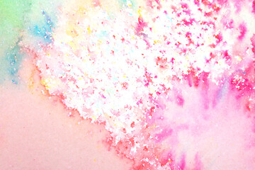 Vibrant Flowing watercolor Paint Swirls Background Abstract