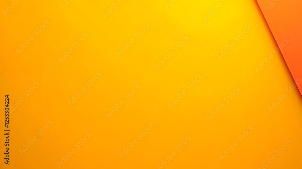 Poster smooth gradient orange and yellow tones creating warm background for text